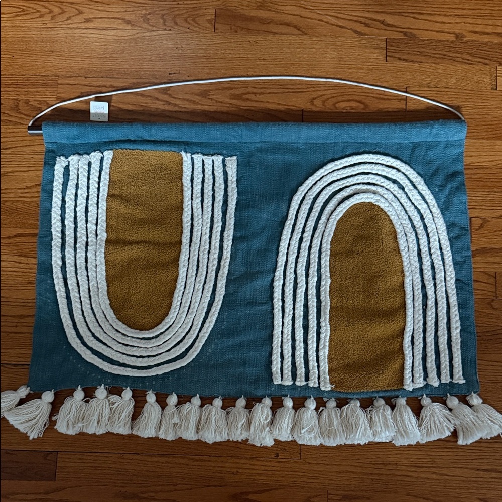 Anthropologie Kenzie Boho Wall Hanging with Tassels